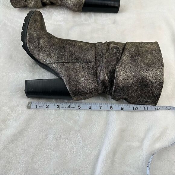 Katy Perry The Raina  Gunmetal Mid Calf Boot Size 9 - Picture 12 of 15